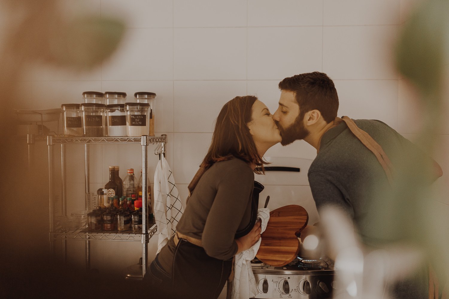 wedding photographer portugal Couple Cooking Photography
