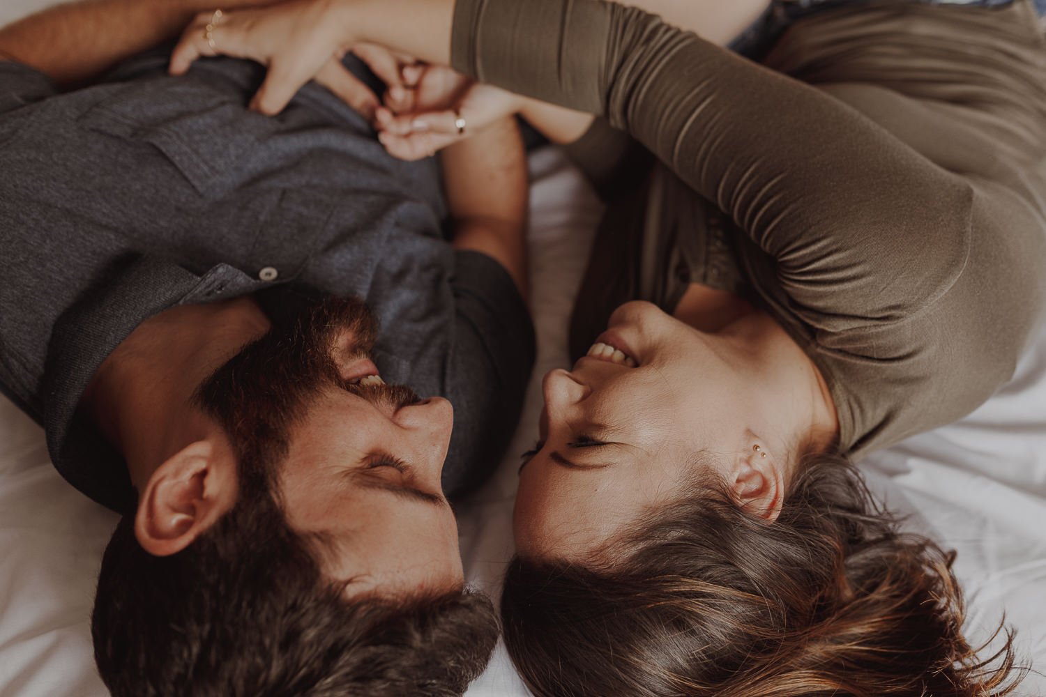 wedding photographer portugal Love Session at home
