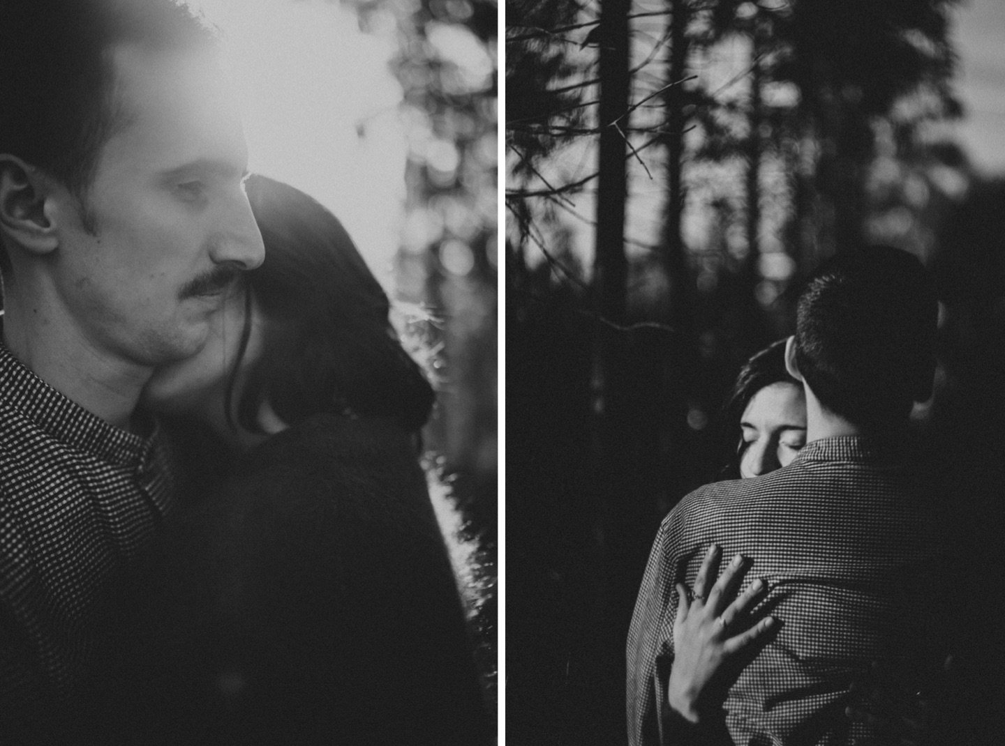 wedding photographer portugal nature engagement session