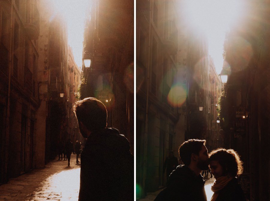 wedding photographer portugal Gothic neighborhood lights