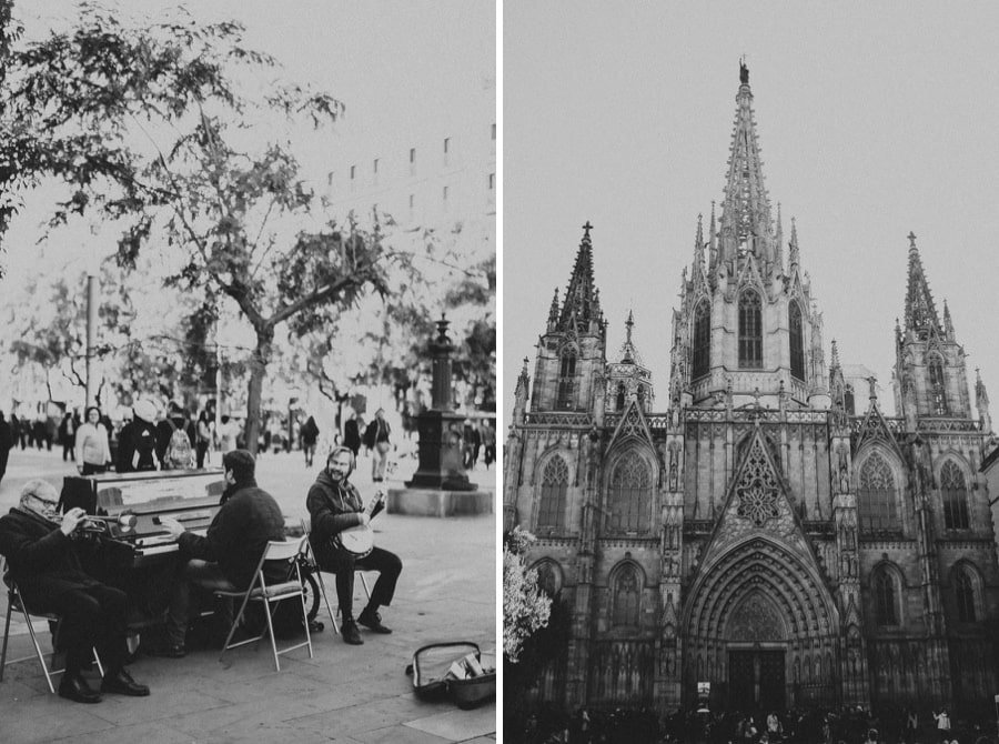 wedding photographer portugal Barcelona Cathedral