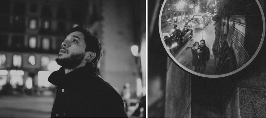 wedding photographer portugal Gothic neighborhood during the night